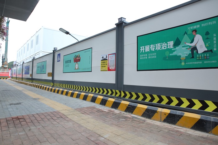 施工圍擋多少錢一米？專業(yè)的施工圍擋廠家告訴你